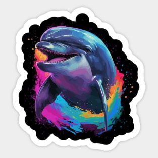 Porpoise Smiling Sticker